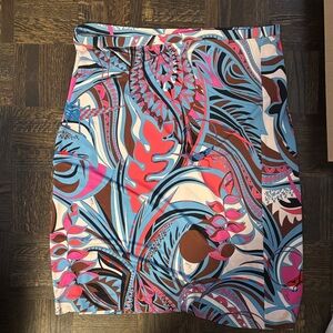 Pucci Abstract Print Skirt